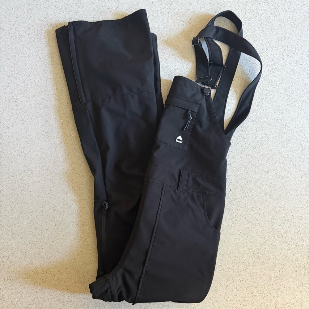 VEUC Burton Avalon Snow Bibs sz M Black